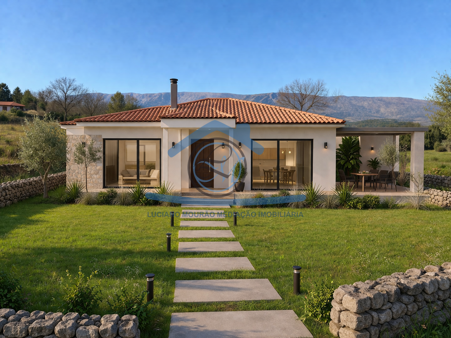 Casa-moderna-no-campo-portugues